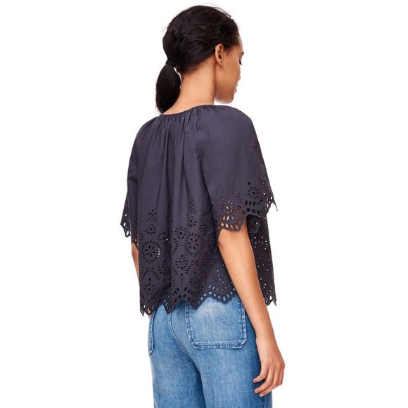 Rebecca Taylor Eyelet Top - Picture 4 of 11